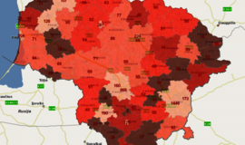 Naujame žemėlapyje pasitikrinkite, ar saugu jūsų gyvenamojoje teritorijoje
