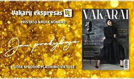 Naujas žurnalo "Vakarai" numeris - jau prekyboje