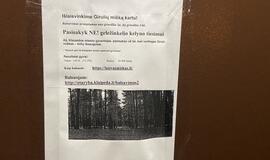 Paskutinė diena balsuoti už Girulių miško išsaugojimą