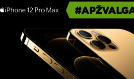 Pirmas žvilgnis į didžiausią ir brangiausią 2020 metų „iPhone“: „iPhone 12 Pro Max“ apžvalga