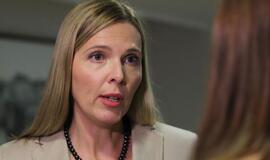 Po kontakto su užsikrėtusiuoju koronavirusu vidaus reikalų ministrė dirbs nuotoliniu būdu