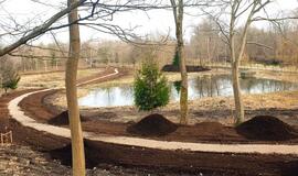 Sutvarkyta Danės senvagė virs Rytų sodu