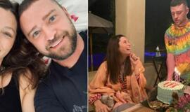 Atlikėjas J. Timberlake'as atskleidė, kad su žmona susilaukė antrojo vaikelio: negalime jaustis laimingesni ir dėkingesni