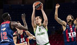 Blankiai žaidęs „Žalgiris“ pralaimėjo Vitorijoje