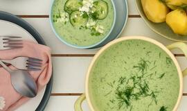 „Čia pigu“ receptas: Šalta trinta agurkų sriuba