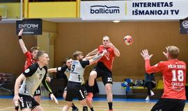 Po pertraukos Baltijos rankinio lygoje - saldus pergalės skonis