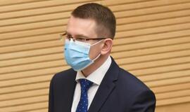 Sveikatos apsaugos ministras Arūnas Dulkys - izoliacijoje