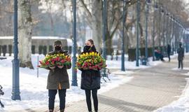 Akimirkos iš Vasario 16-osios minėjimo Palangoje