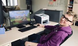 Kretingos bibliotekoje - „Edukraft“ pamokos