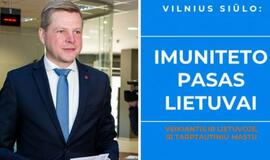 Išsilaisvinimui nuo COVID-19 Vilnius siūlo Imuniteto pasą