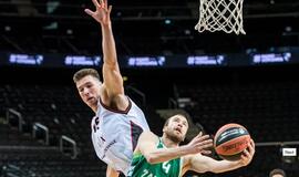 Kauno „Žalgiris“ nusileido Milano ekipai