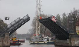 Klaipėdoje bus tvarkomas pakeliamasis Biržos tiltas per Danę