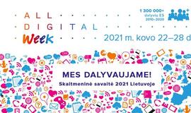 Organizuojama akcija "Skaitmeninė savaitė 2021"