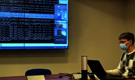 Uostamiesčio gimnazistams nauja patirtis Uosto direkcijoje – kartu kuriama laivų atvykimo programėlė