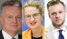 Gitanas Nausėda, Aušrinė Armonaitė, Gabrielius Landsbergis