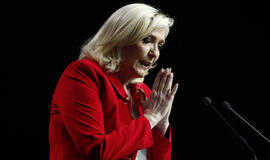 M. Le Pen pasivijo kaltinimai turto grobstymu