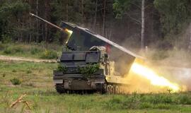 "MARS II" jau Ukrainoje: iš Vokietijos atvyko keli raketų paleidimo įrenginiai