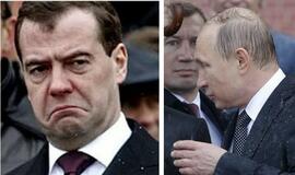 Medvedevas ištrynė įrašą apie "lemtingą dieną"