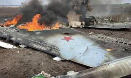 Per 11 minučių virš Kijevo numušti 7 rusų lėktuvai