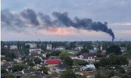 Laikinai Rusijos okupuotame Kryme nugriaudėjo sprogimai