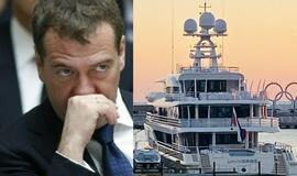 Dmitrijus Medvedevas turi prabangią jachtą