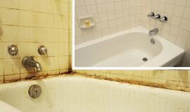 Kaip atsikratyti pageltusios vonios ir nešvarumų