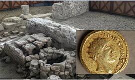Senovės romėnų moneta istorikams atskleidė imperatorių