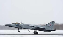Rusijoje sudužo naikintuvas MiG-31