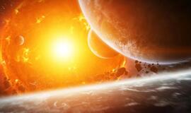 Astronomai atrado pasmerktą planetą - ji artėja prie susidūrimo su žvaigžde