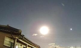 Kameros užfiksavo meteoro kritimą Japonijoje