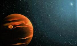 Vieni metai čia trunka 10 000 metų. Webb teleskopas netoli Žemės aptiko neįprastą planetą