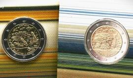 Už 2 eurų brokuotą proginę monetą siūlo 2000 eurų