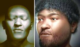 Nauja stulbinanti seniausio Egipte rasto žmogaus veido rekonstrukcija