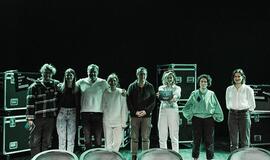 Festivalį „TheATRIUM“ organizuojanti Klaipėdos dramos teatro komanda. Domo RIMEIKOS nuotr.
