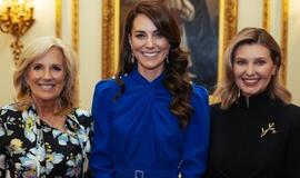 JAV pirmoji ponia Jill Biden, Velso princesė ir Ukrainos pirmoji ponia Olena Zelenska