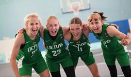 EJOF 3x3 krepšinio merginų turnyro starte – lietuvių pergalė ir pralaimėjimas