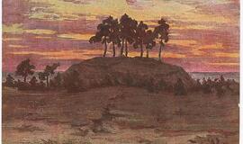 Naglių kalnas tapyba