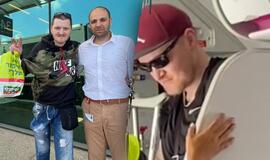 Per skandalą lėktuve ukrainietis melavo, kad kare neteko kojos 