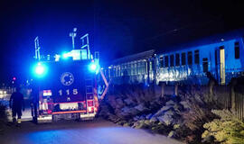 Per traukinio avariją Italijoje žuvo penki techninės priežiūros darbininkai