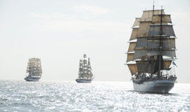 NORINČIŲJŲ DAUG. Nors planuojama, jog pavyks finansuoti 50 „The Tall Ships Races“ lenktynių dalyvių keliones, vos per dieną nuo registracijos pradžios paraiškas pateikė 24 norintieji. Redakcijos archyvo nuotr.