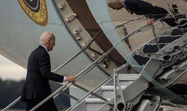 Po raketų smūgio ligoninei atšauktas Jordanijoje turėjęs vykti karaliaus susitikimas su J. Bidenu
