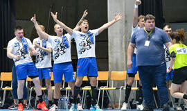 TIKSLAS. Klaipėdos „Dragūnas“ po to, kai iškrito iš EHF Europos taurės turnyro, sieks reabilituotis ir pasisemti gerų emocijų Vilniuje. RK „Dragūnas“ nuotr.