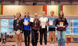 ŠAUNUOLIAI. Vilniuje Klaipėdos lengvaatlečiai iškovojo krūvą medalių - žibėjo tiek mergaitės, tiek berniukai.  LAM nuotr.