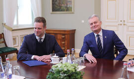 Gabrielius Landsbergis ir Gitanas Nausėda