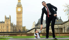 aukščiausias ir žemiausias žmogus