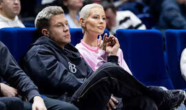 Nuomonės formuotoja I. Burlinskaitė-Vaisieta su vyru L. Vaisieta.