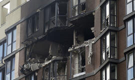 Ukrainos oro gynyba antradienio naktį sunaikino 15 iš 35 rusų paleistų dronų