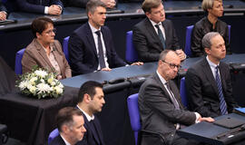 Vokietijos Bundestagas nepritarė pasiūlymui perduoti Ukrainai raketų „Taurus“.