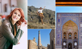 Ingridos Pociutės kelionės akimirkos Uzbekistane