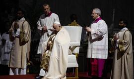 Popiežius pasmerkė išpuolius prieš žydus. EPA-ELTA nuotr.